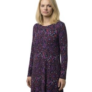 Matilda Jane Revolution Dress Womens Extra Small Floral‎ Purple Pullover Travel
